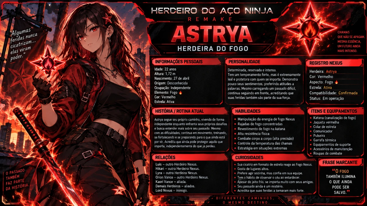 HERDEIRO DO AÇO NINJA REMAKE imagem 4