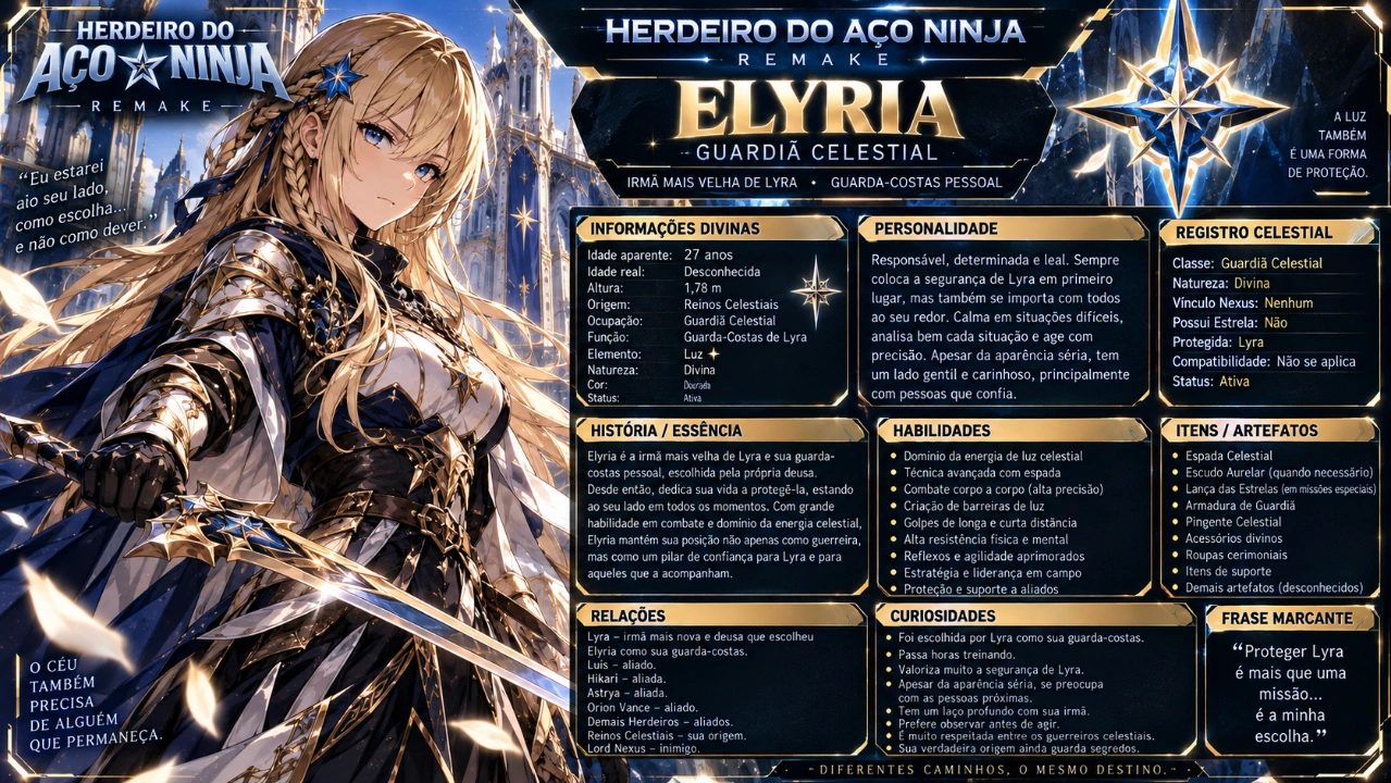HERDEIRO DO AÇO NINJA REMAKE imagem 5