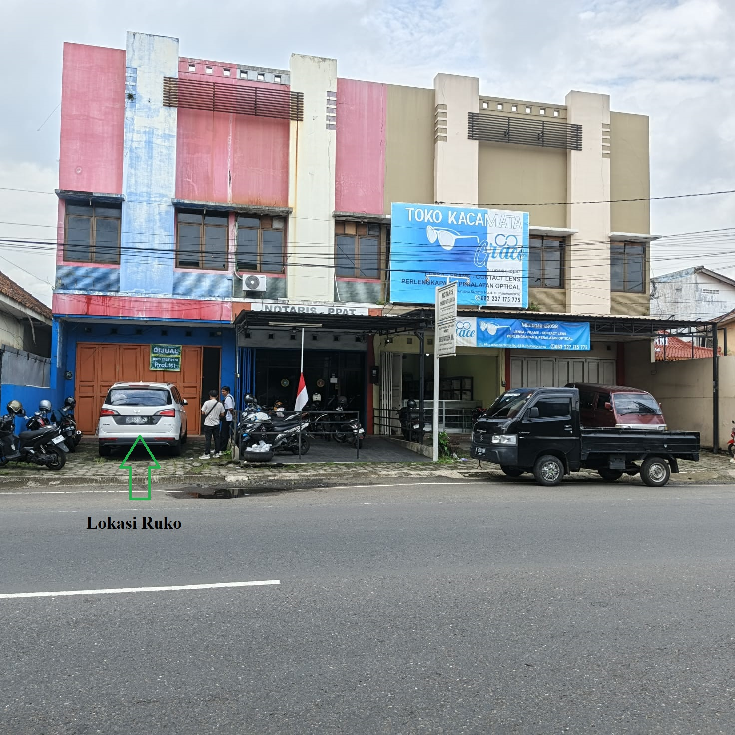 Dijual Ruko 2 Lantai Dekat Alun2 Purwokerto view 1