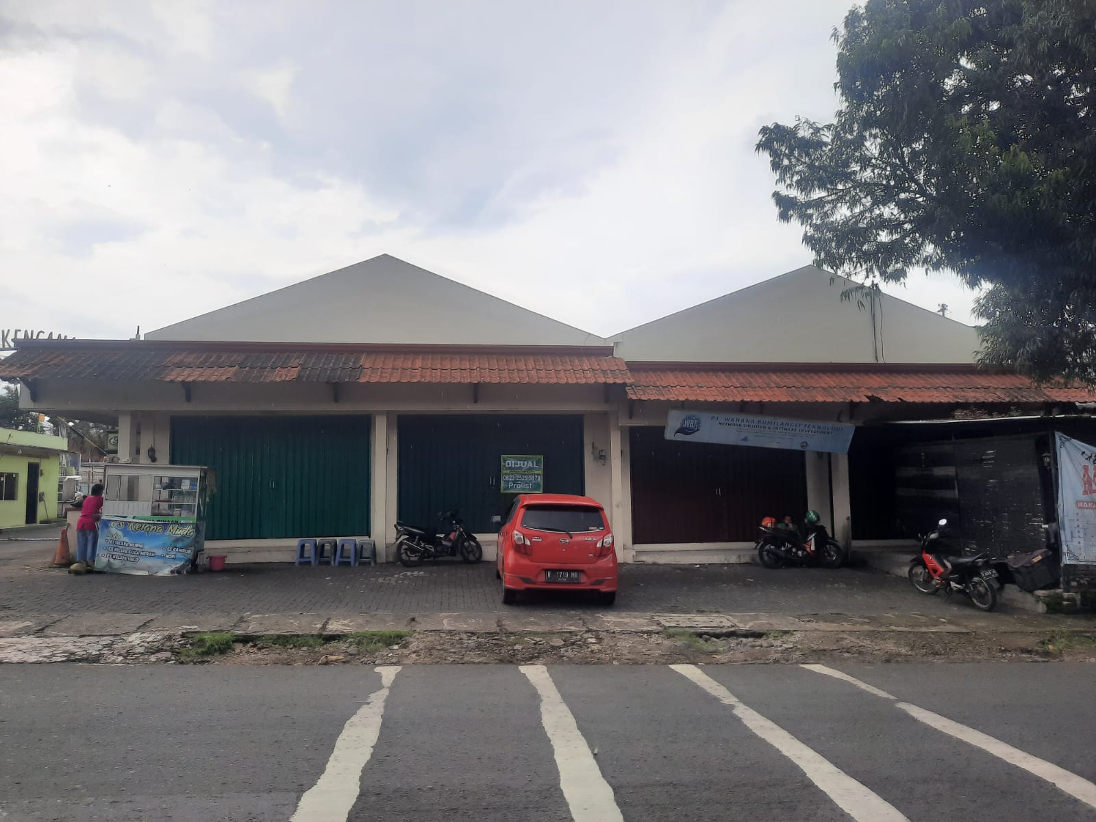 Dijual Ruko Luas 1 Lantai di Depan Kantor Damkar