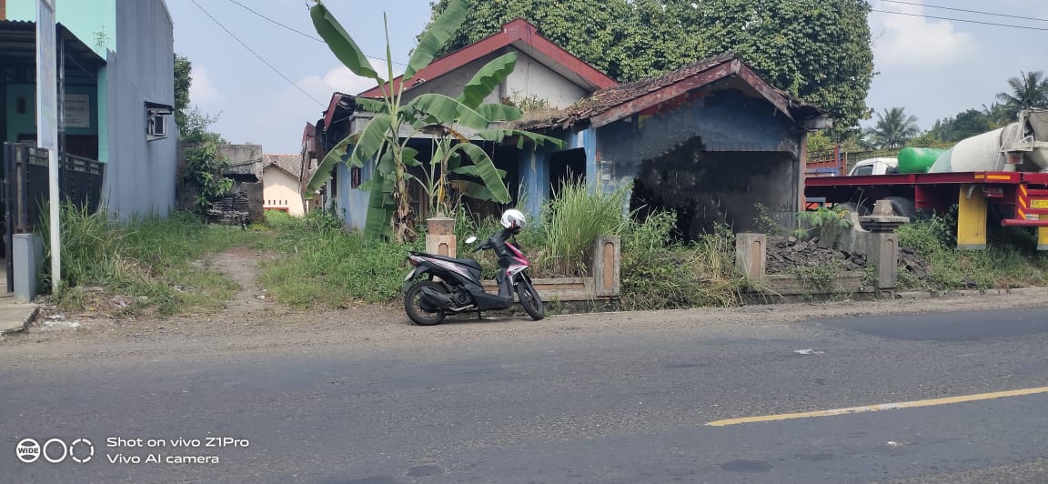 Tanah Murah Bonus Bangunan Strategis Pinggir Jalan Raya Propinsi view 1