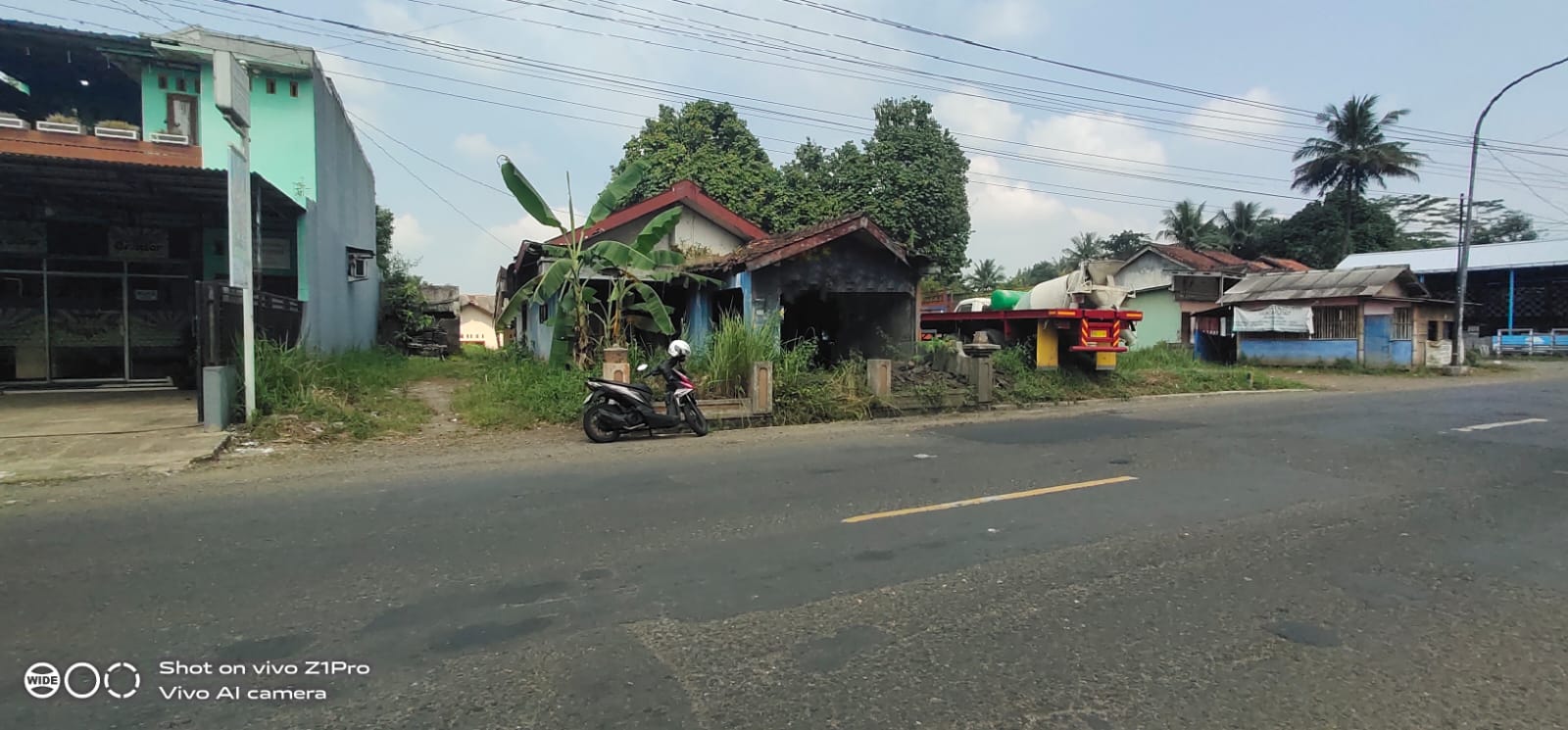 Tanah Murah Bonus Bangunan Strategis Pinggir Jalan Raya Propinsi view 2