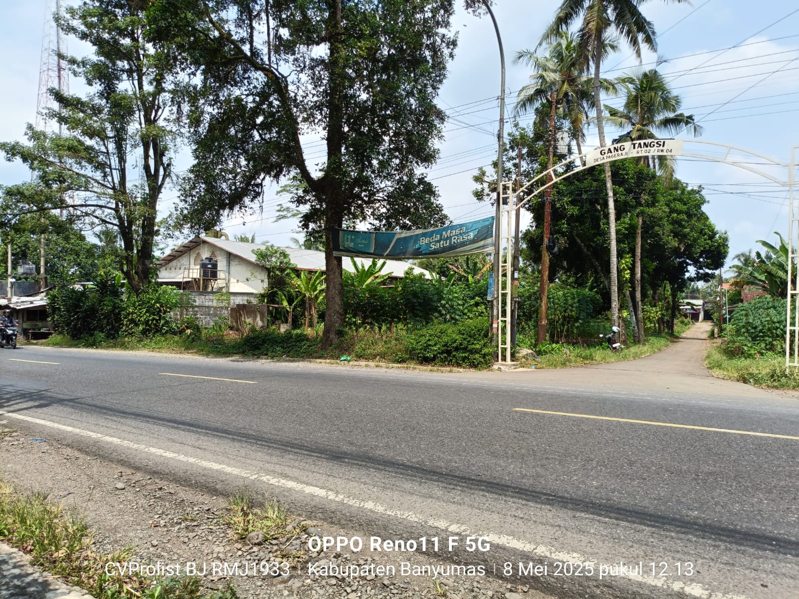  Dijual Tanah Dipinggir Jalan Provinsi Cilongok Ajibarang view 2