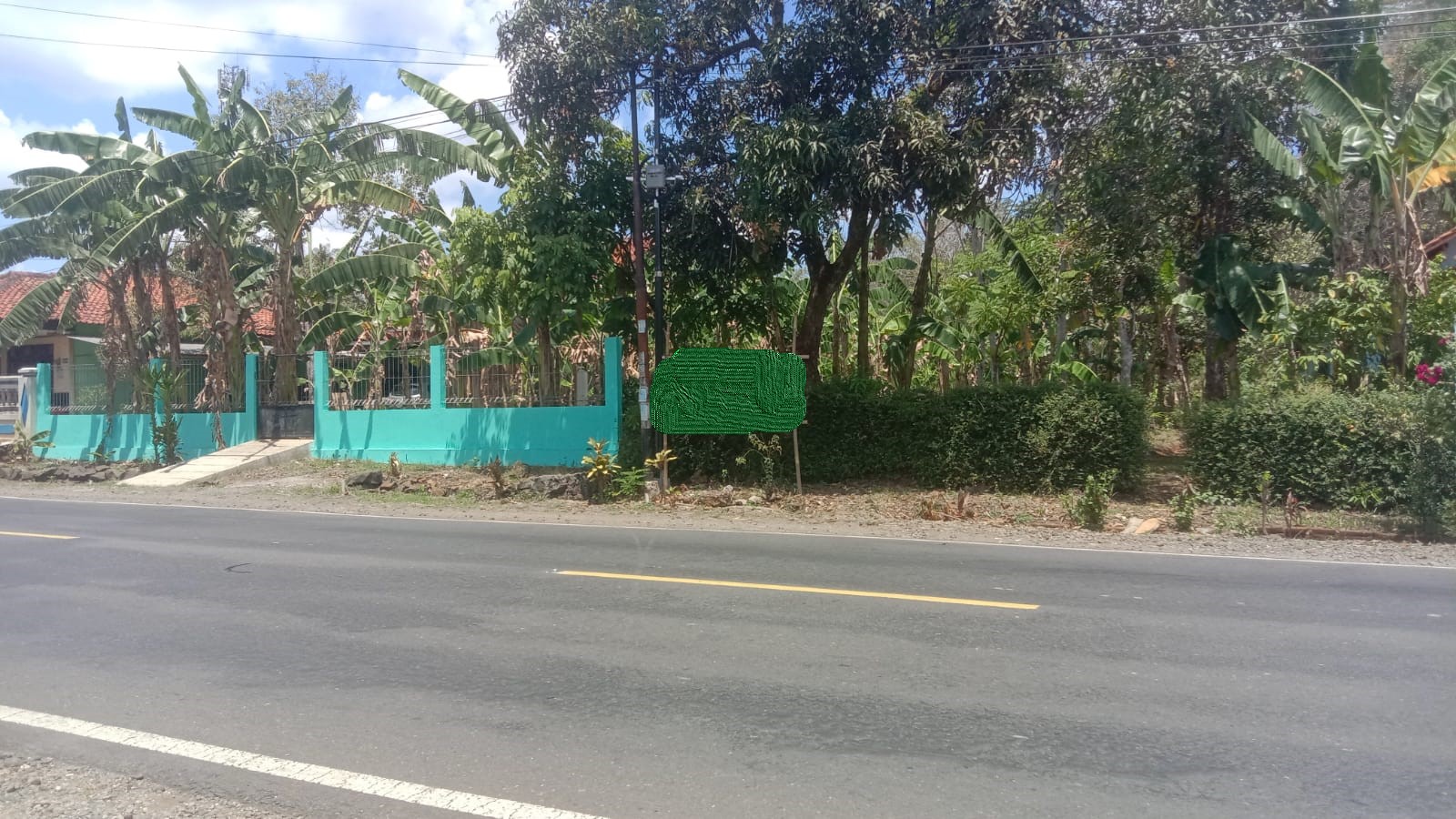 Dijual tanah Jalan Nasional Banyumas siap bangun sebelah timur kantor Desa Danaraja view 1