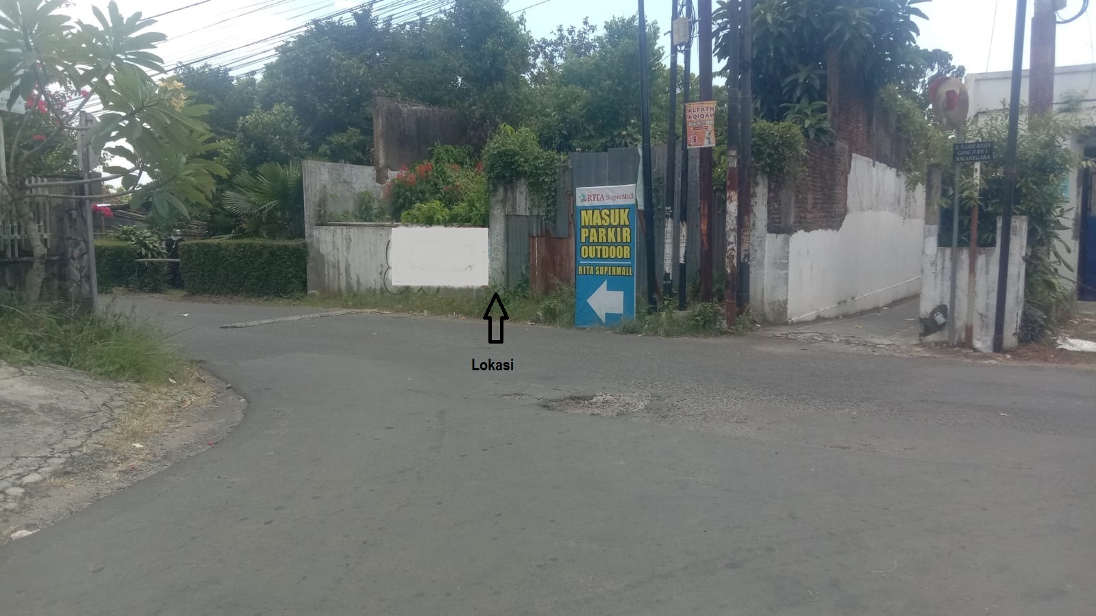  Dijual tanah belakang Rita Mall Purwokerto view 3