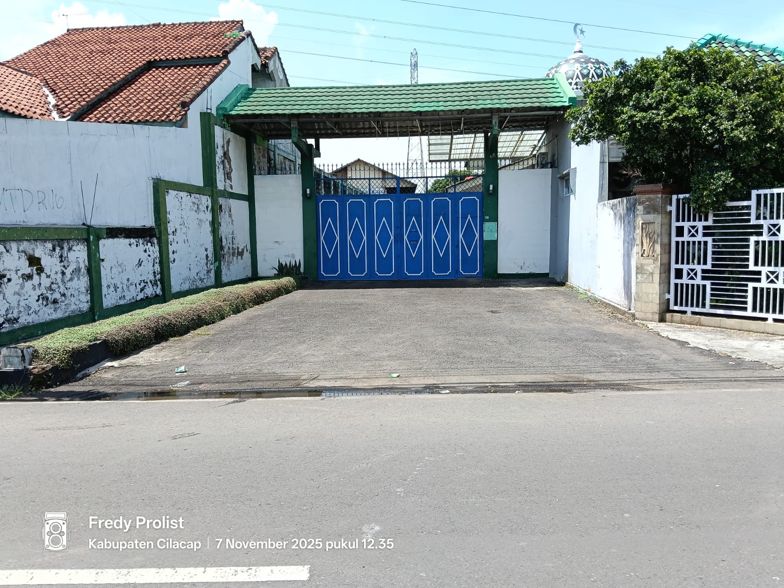 Dijual Tanah Luas Ada Gudang Cocok Untuk Area Pergudangan Di Cilacap Utara view 1