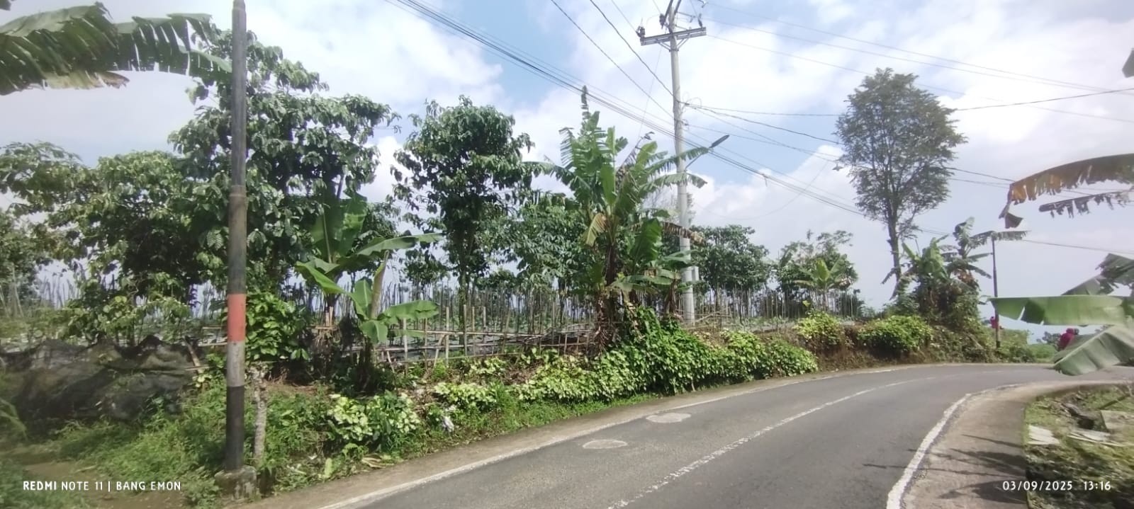Tanah 5.300 m2 Hawa Adem Cocok Villa, Kuliner, 900m ke Wisata Germanggis view 2