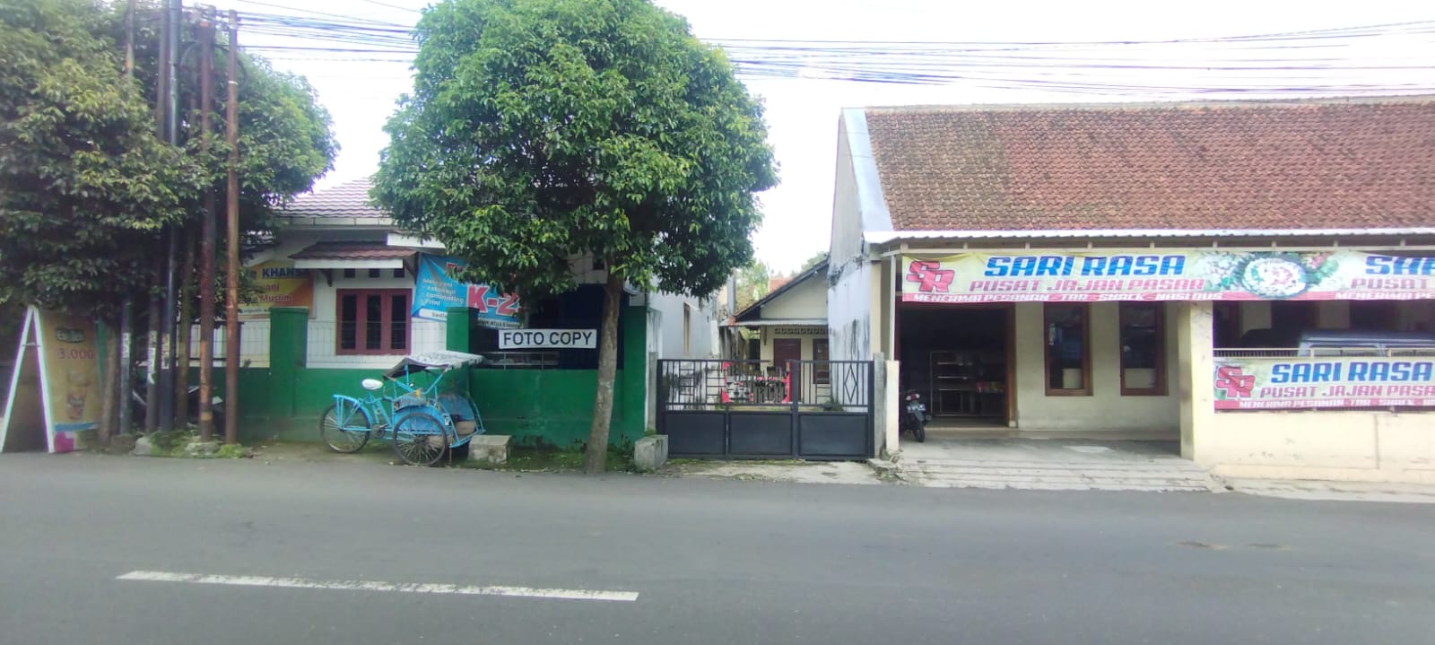 Dijual Tanah Bonus Bangunan Dapat 2 Muka, 4 Menit Gor Satria Purwokerto - Kaliputih