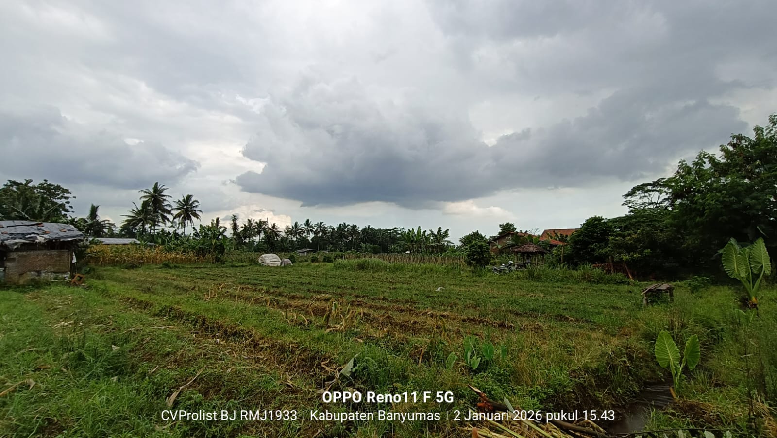 Dijual Tanah Dengan Sumber Air Melimpah Dan Akses Mobil - Kebocoran Karangsalam view 2