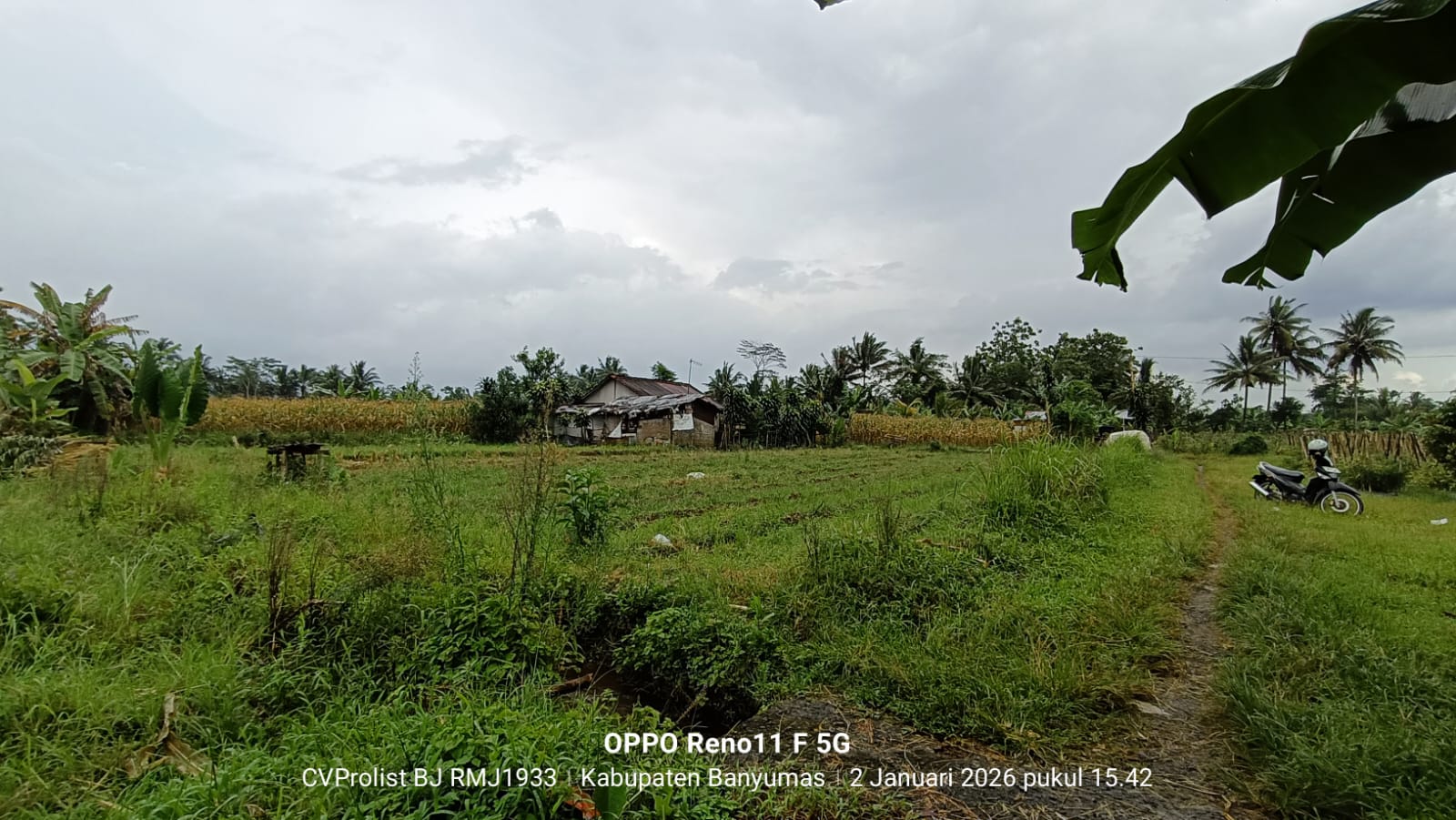 Dijual Tanah Dengan Sumber Air Melimpah Dan Akses Mobil - Kebocoran Karangsalam view 3