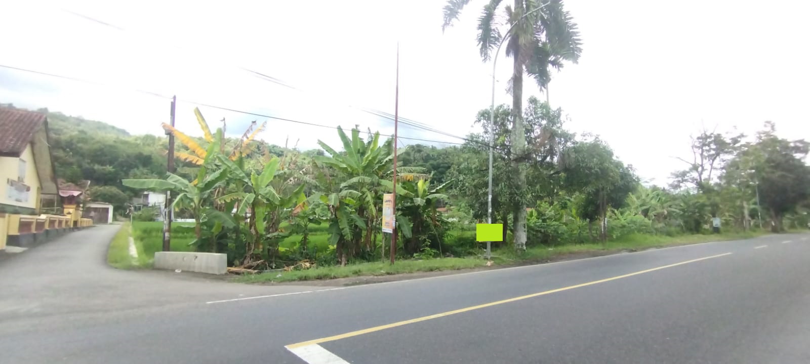 Dijual Tanah Sawah Cocok untuk Investasi, Pinggir Jalan Nasional Somagede Banyumas view 1