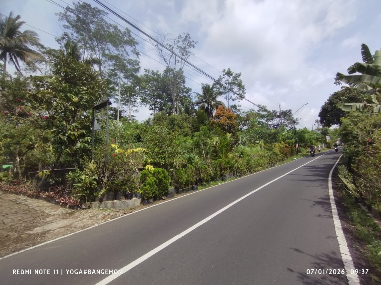 Dijual Tanah Pekarangan Lebar Muka 30 Meter, Jalan Baturraden Barat view 2
