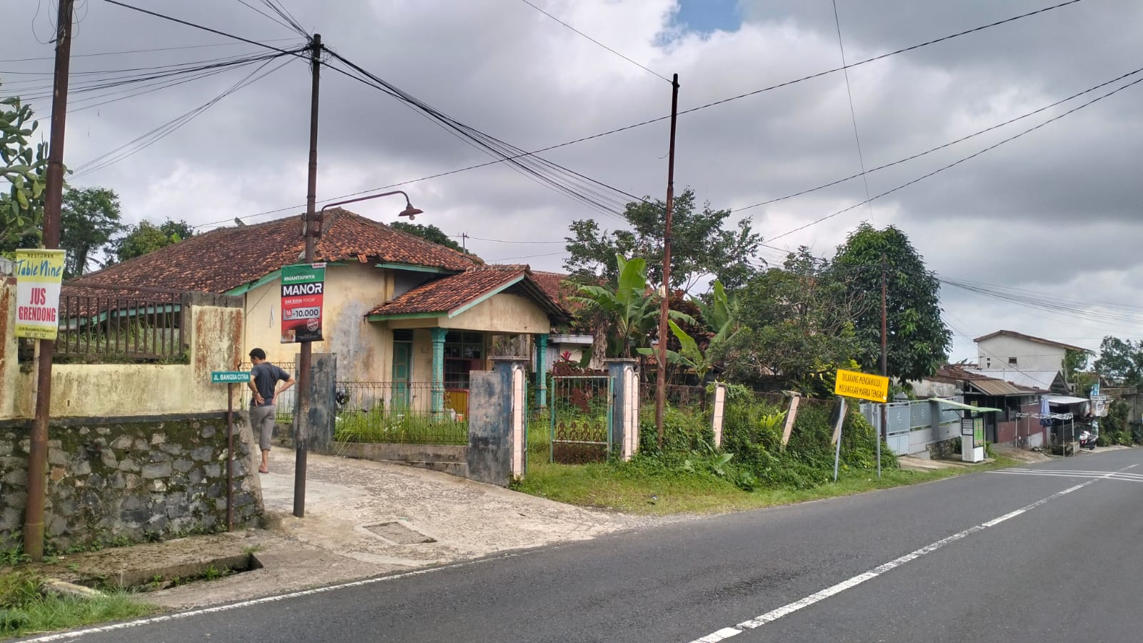 Dijual Tanah Jalan Wisata Baturraden Cocok untuk Villa Guesthouse - Karangmangu view 3