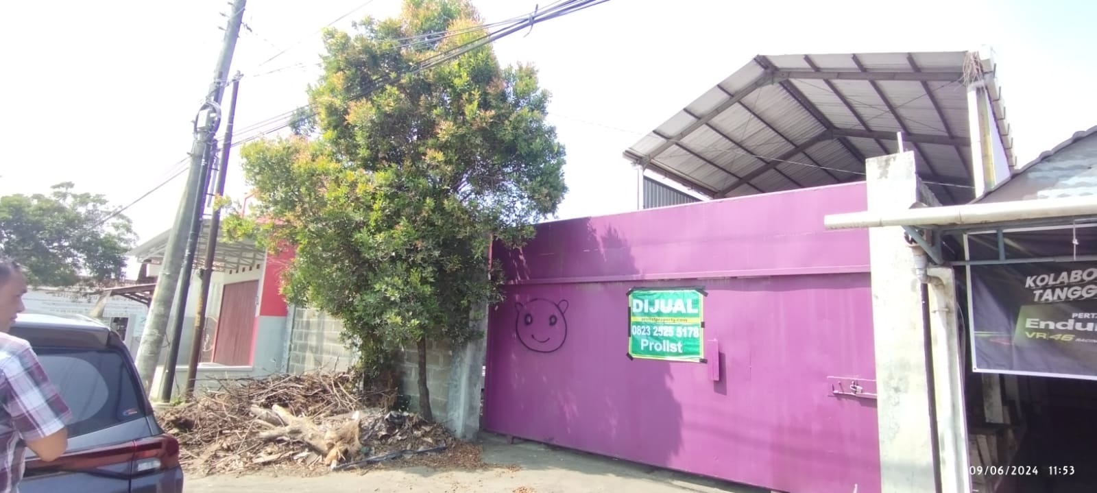 Dijual Gudang 45 Ubin Karangtalun Dekat dengan Kawasan Industri Semen Indonesia - Cilacap view 1