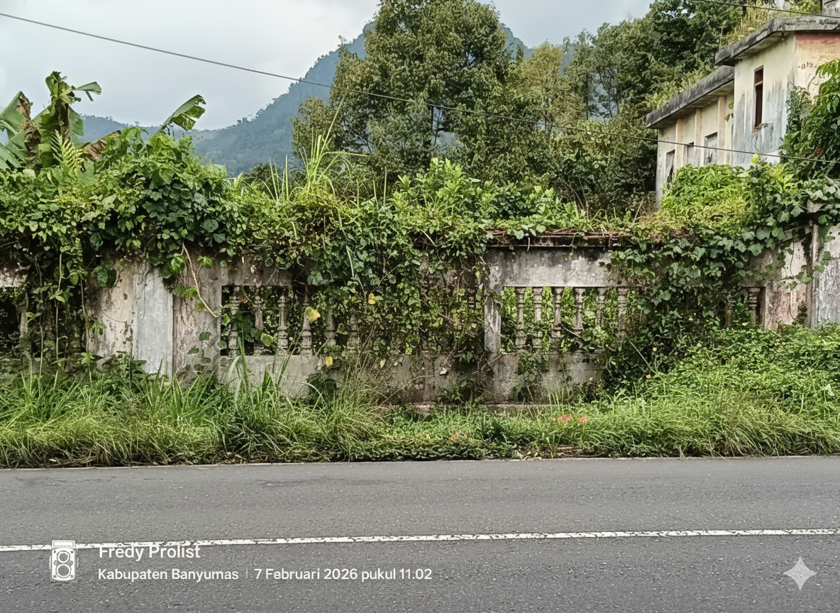 Dijual Tanah Pinggir Jalan Utama Baturraden Selangkah Ke Lokawisata - Karangmangu view 1