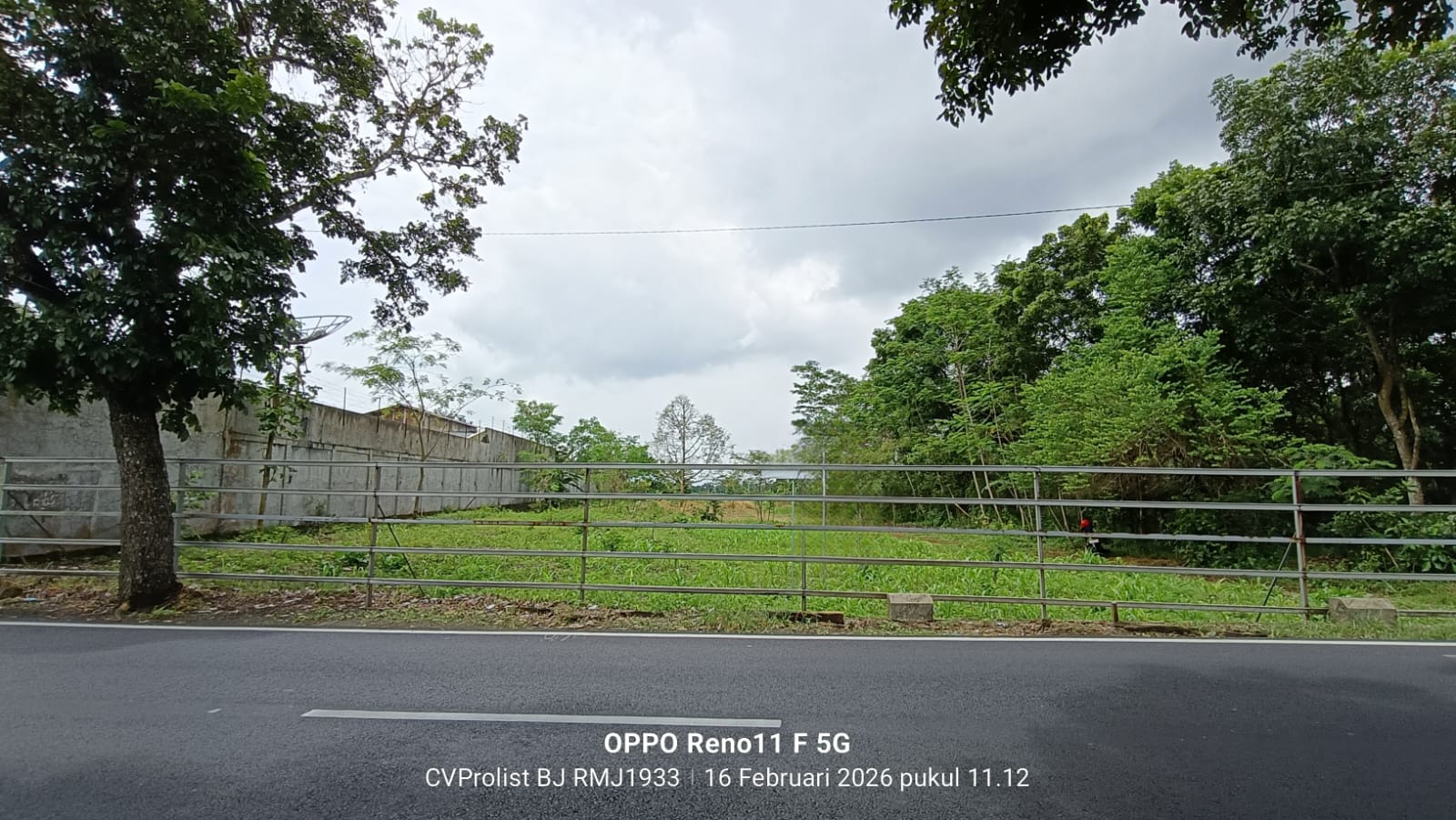 Di Jual Tanah Luas Dan Lebar Di Jalan Raya Kabupaten Purbalingga view 2