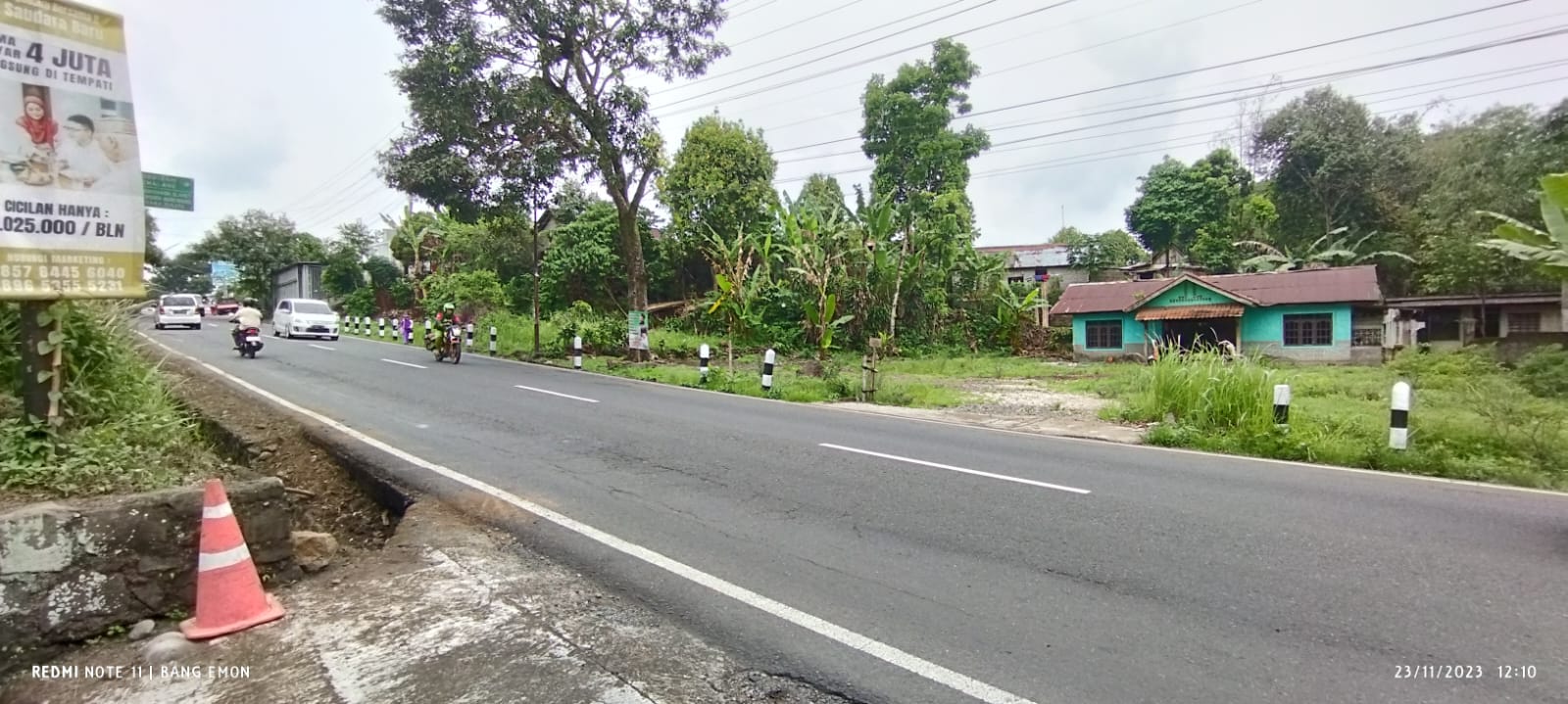 TANAH 122 UBIN JALUR LINTAS BOBOTSARI, DEKAT MASJID CHENG HOO PURBALINGGA view 2