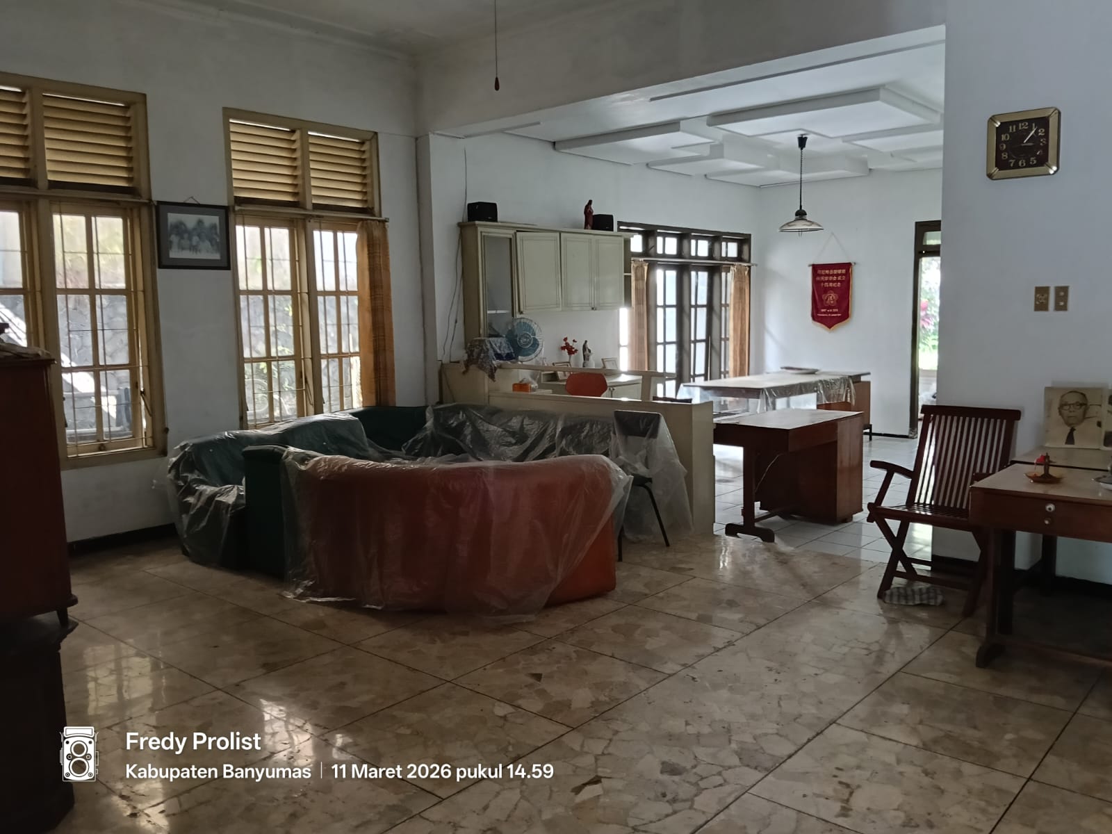 Dijual Rumah Bergaya Arsitektur Kolonial 1 Menit Ke Alun-Alun Purwokerto - BRI view 8