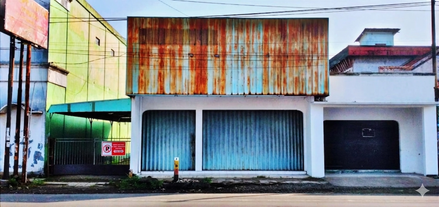 Dijual Tempat Usaha Stategis + Rumah Jalan Utama Sokaraja