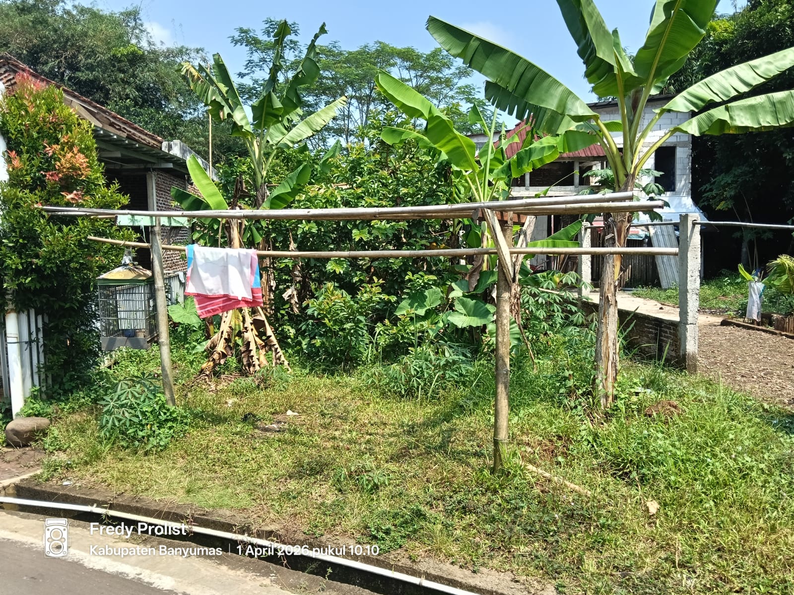 Dijual Tanah Di Purwokerto Selatan Hanya 6 Menit Ke Taman Andang Pangrenan view 1