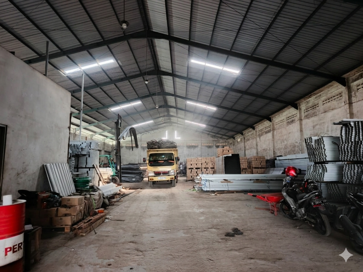  DISEWAKAN Gudang Luas & Strategis di Purwokerto Selatan – Akses Kendaraan Berat view 2
