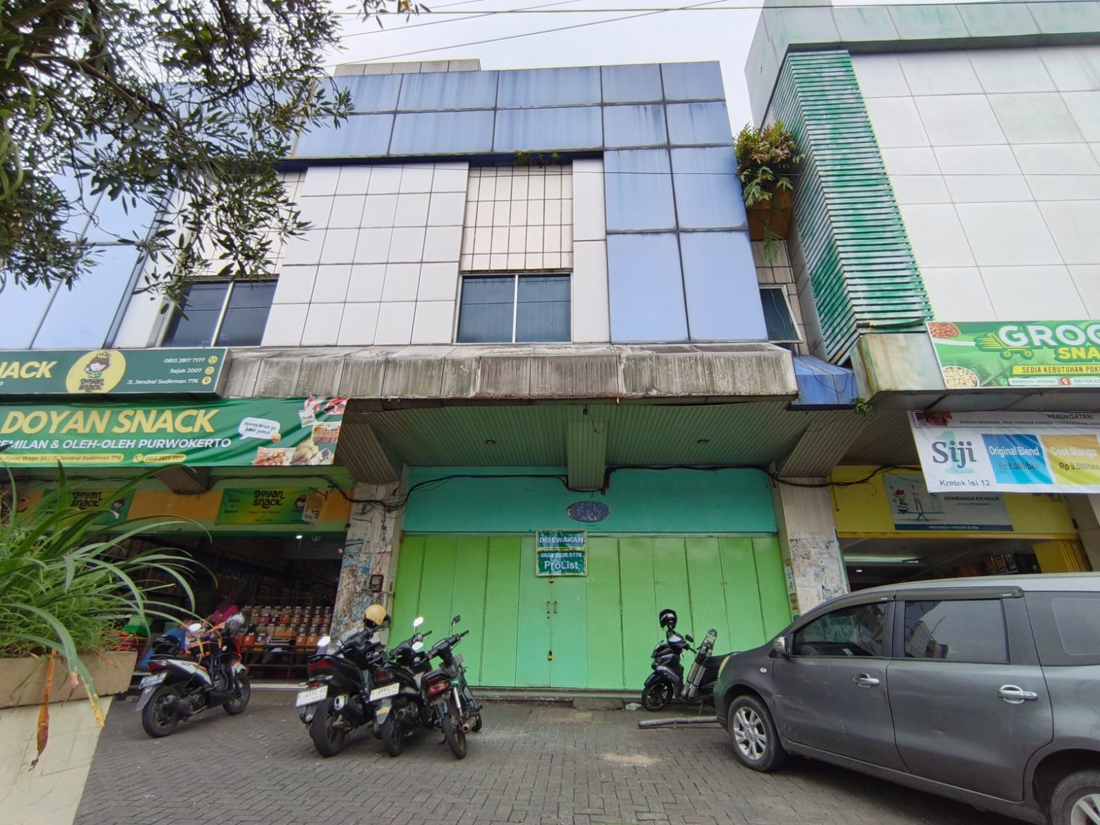  Disewakan Ruko Dikomplek Pasar Wage Lebar 7 Meter Hadap Jl Jendral Sudirman view 1