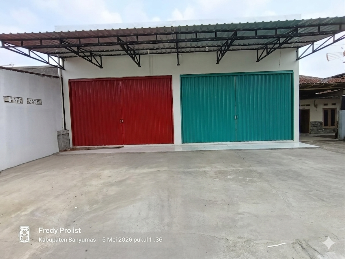 Dijual 2 Unit Toko Pinggir Jalan Ramai - 3 Menit ke Pasar Karanglewas view 1