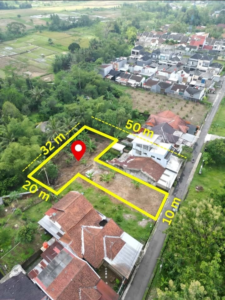 Dijual Tanah Strategis Zona Kuning Sumampir 6 Menit Kampus Unsoed Purwokerto - Sumampir view 4