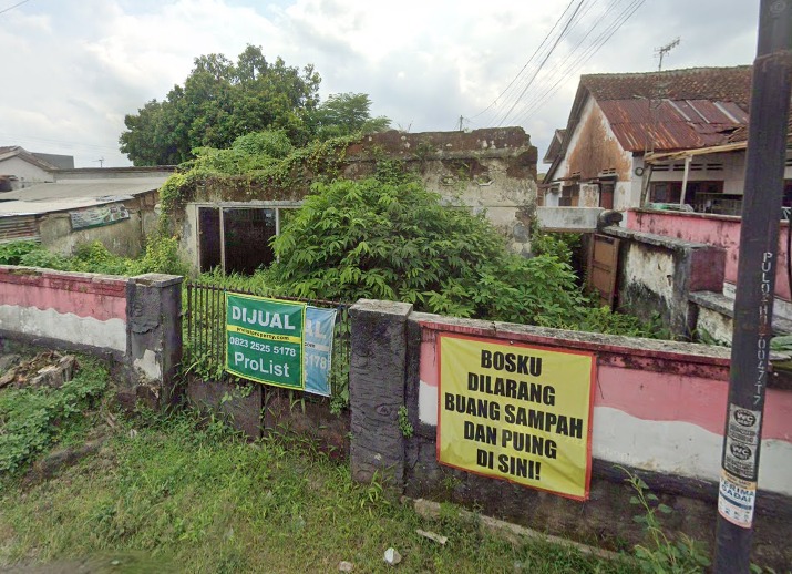 DIJUAL Tanah Bonus Bangunan Tua Pinggir Jalan Purwokerto Selatan - Pancurawis view 1