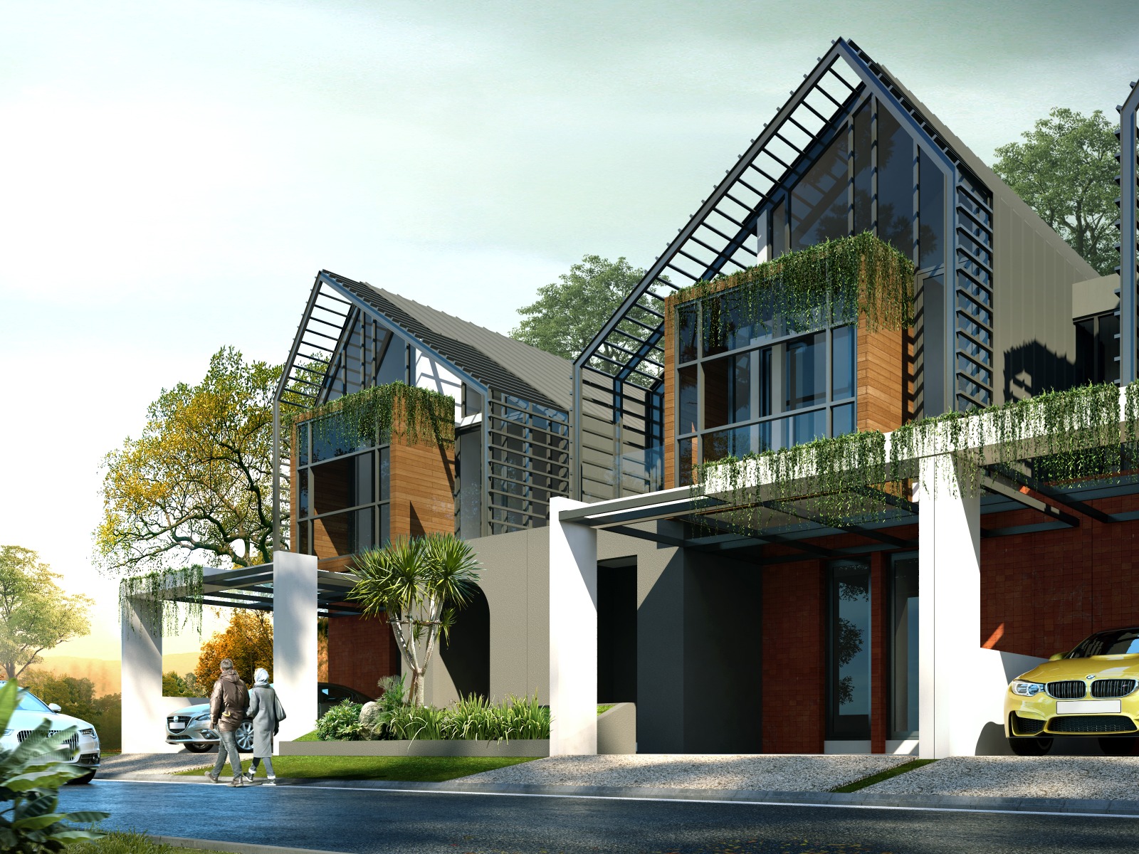 Rumah Model Skandinavian Hunian Premium Lokasi Tengah Kota - Sumampir view 2