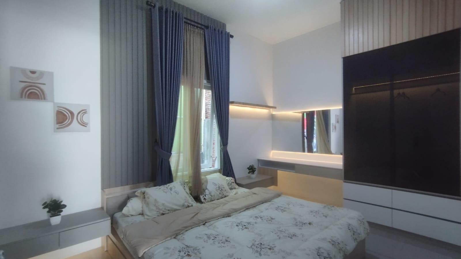  HUNIAN KONSEP SKANDINAVIAN 2 KAMAR, DEKAT BRALING GRAND HOTEL PURBALINGGA - Sapphire view 3