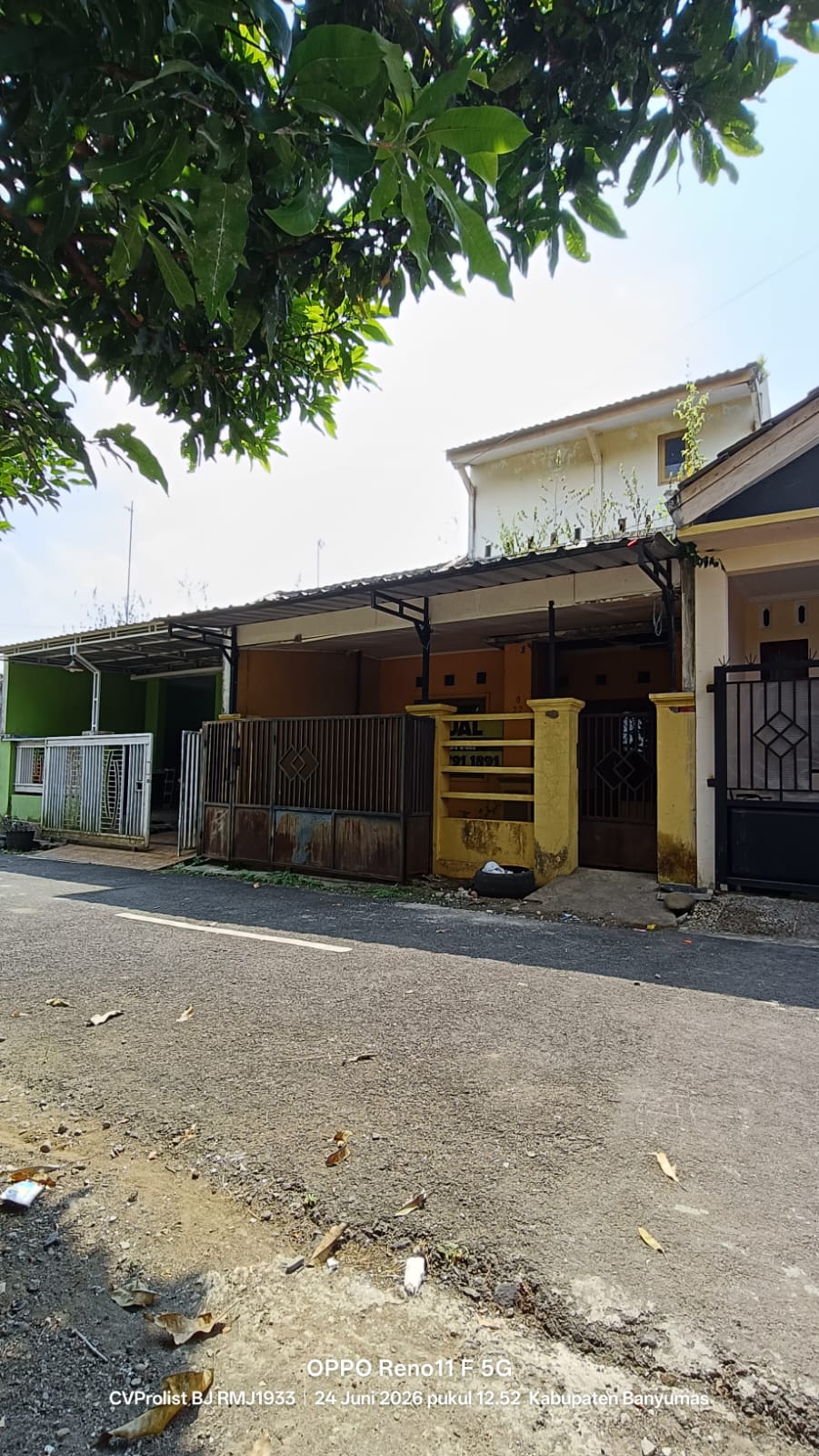 Dijual Tanah Bonus Rumah 1,5 Lantai Di Perum Pasir Indah Karanglewas view 2