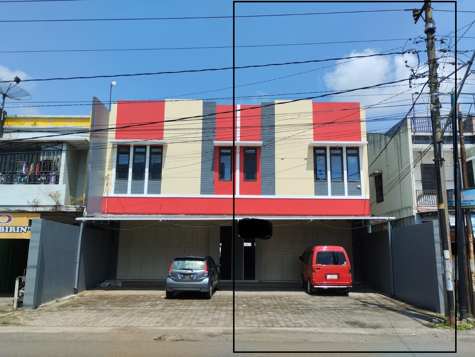  Disewakan Ruko 2 Lantai Dekat Pusat Perbelanjaan - Telkom view 1