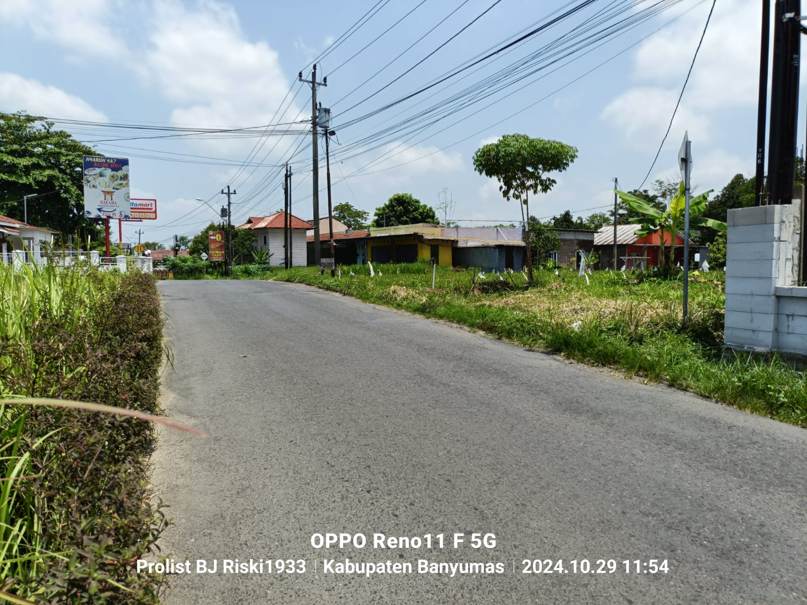 Dijual Tanah Lokasi Strategis Komplek Kuliner Sumbang - oemah tahu view 2