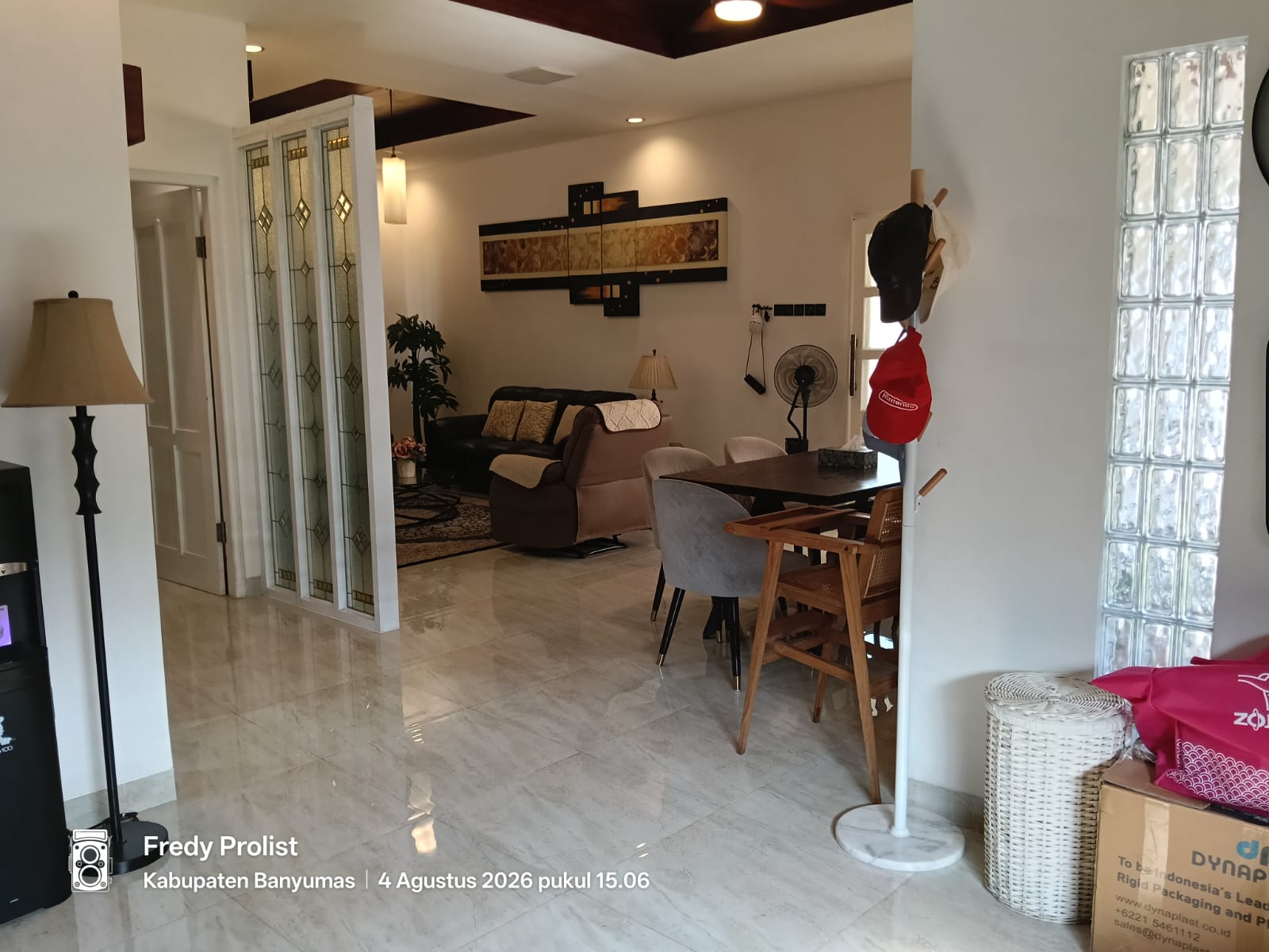 Dijual Rumah Home Stay Asri Bergaya Vintage Dekat Stasiun Kereta Purwokerto - Bobosan  view 6