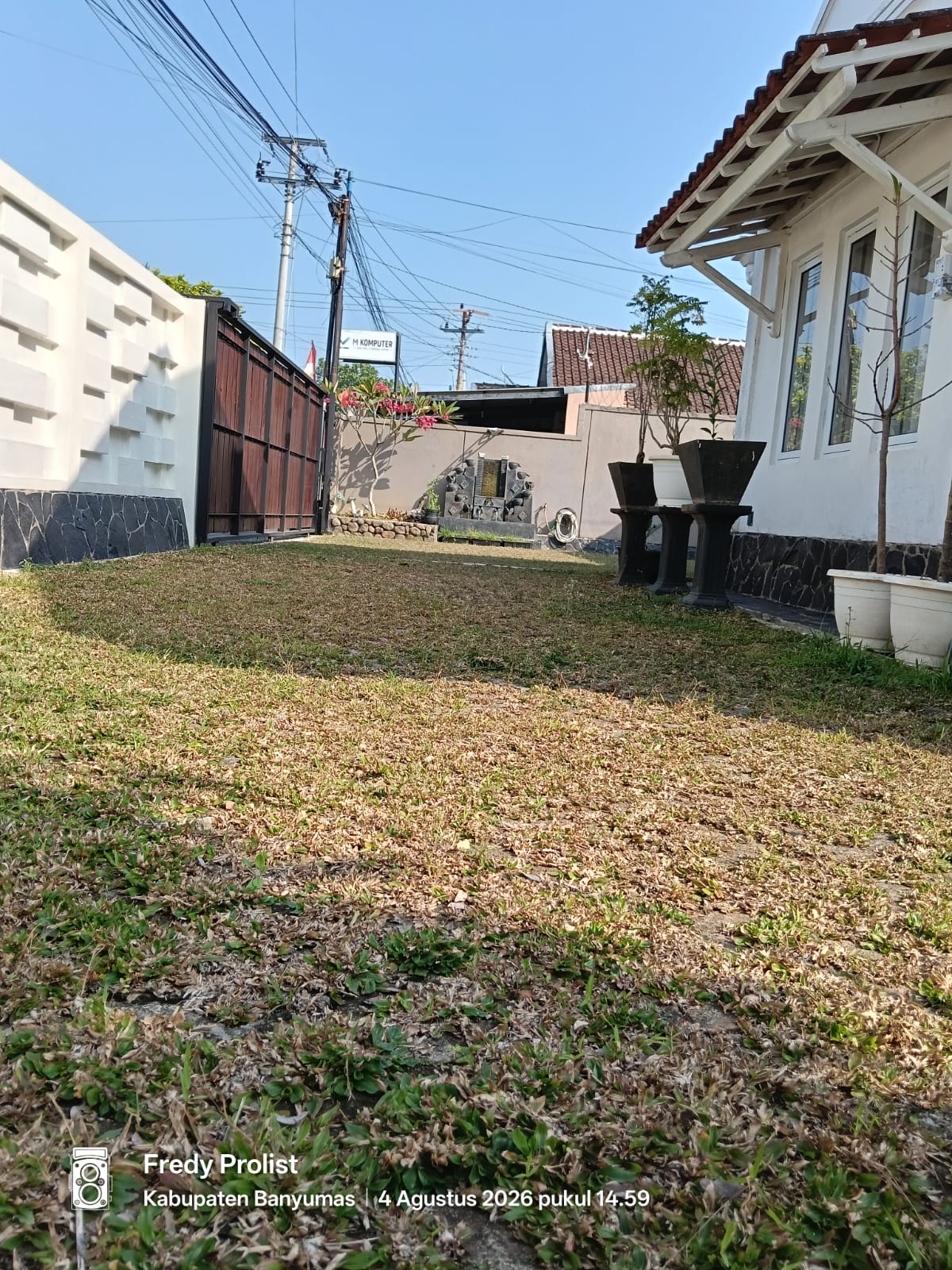 Dijual Rumah Home Stay Asri Bergaya Vintage Dekat Stasiun Kereta Purwokerto - Bobosan  view 13