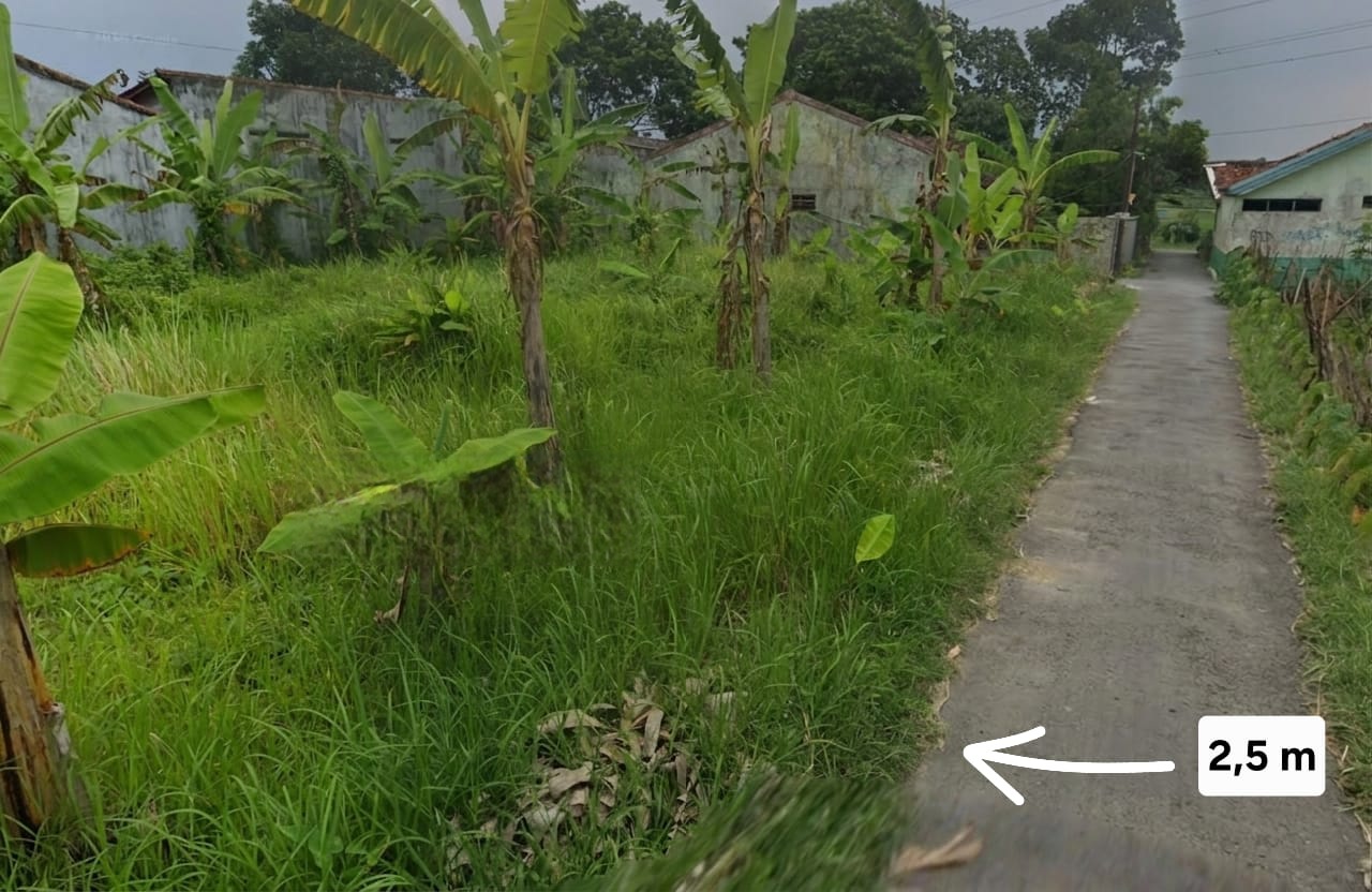  Tanah Pinggir Jalan cocok untu kost 2 Menit Taman Andang Pangrenan -  Hos view 2