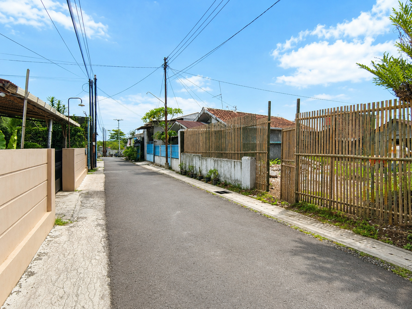 DIJUAL TANAH 14 UBIN RATA SIAP BANGUN, 2 MENIT PASAR WAGE - Penatusan view 1