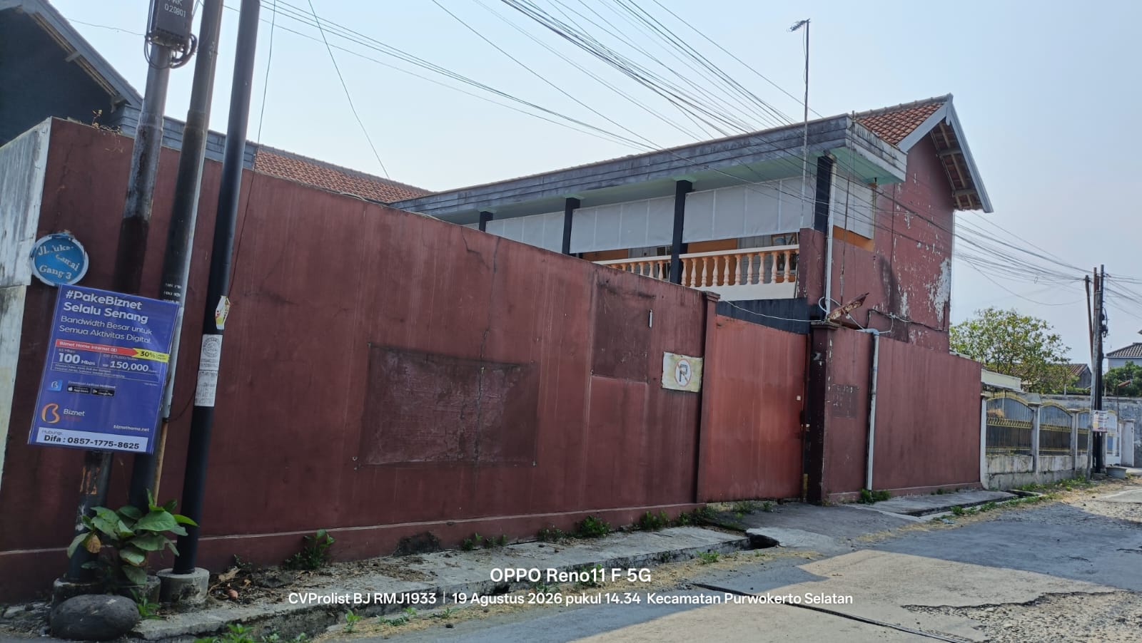 Disewakan Exs Rumah Kos Karangpucung Purwokerto Selatan - Sukadamai view 21