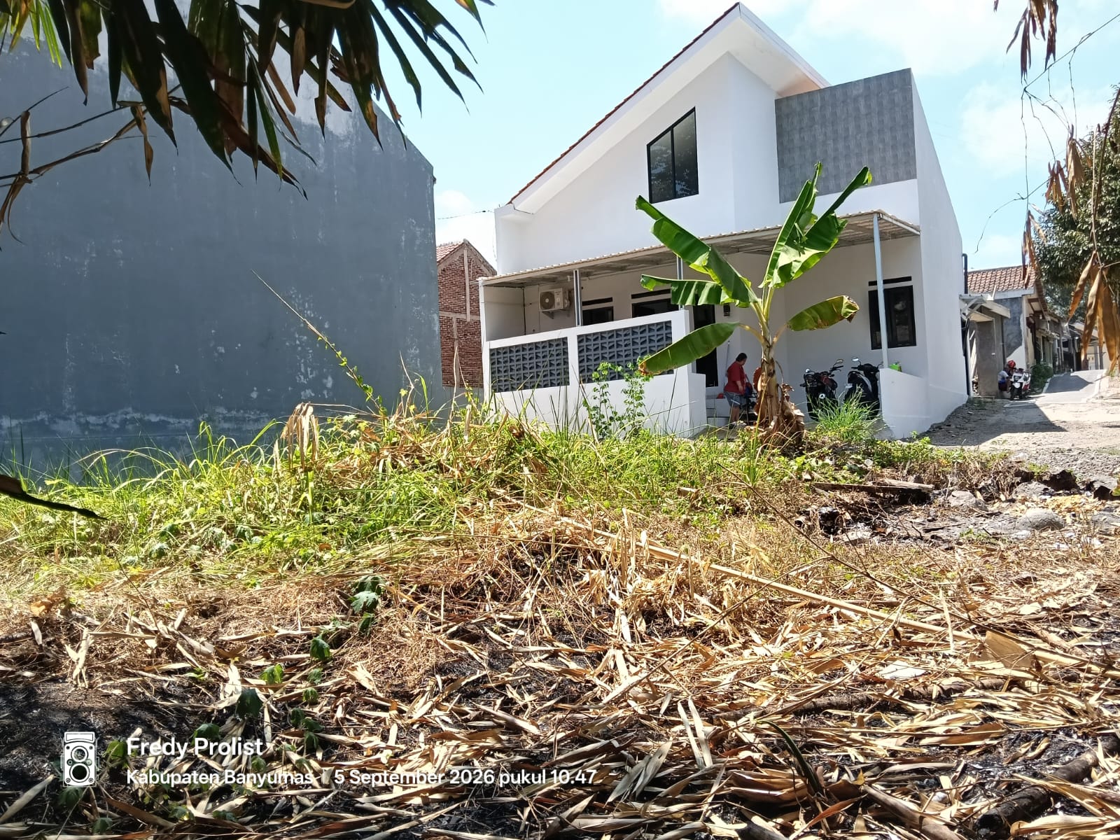 Dijual Kapling Siap Bangun Tinggal 1 Unit Dekat Stasiun Kereta Api Purwokerto - Pasmun