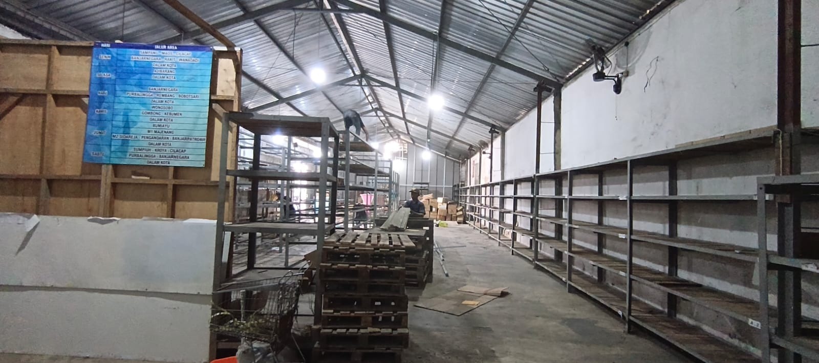 Sewa Gudang Dalam Kota Purwokerto Akses Kendaraan Berat Cocok Untuk Retail - Marta kecil view 2
