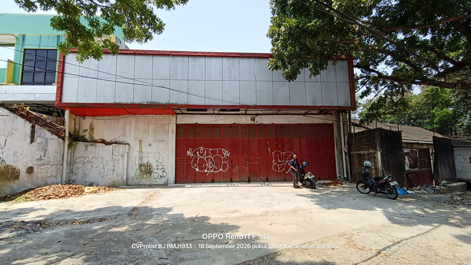 Dijual Disewakan Gudang strategis Tepi jalan dekat Jalur Provinsi Sokaraja - Purwokerto view 1