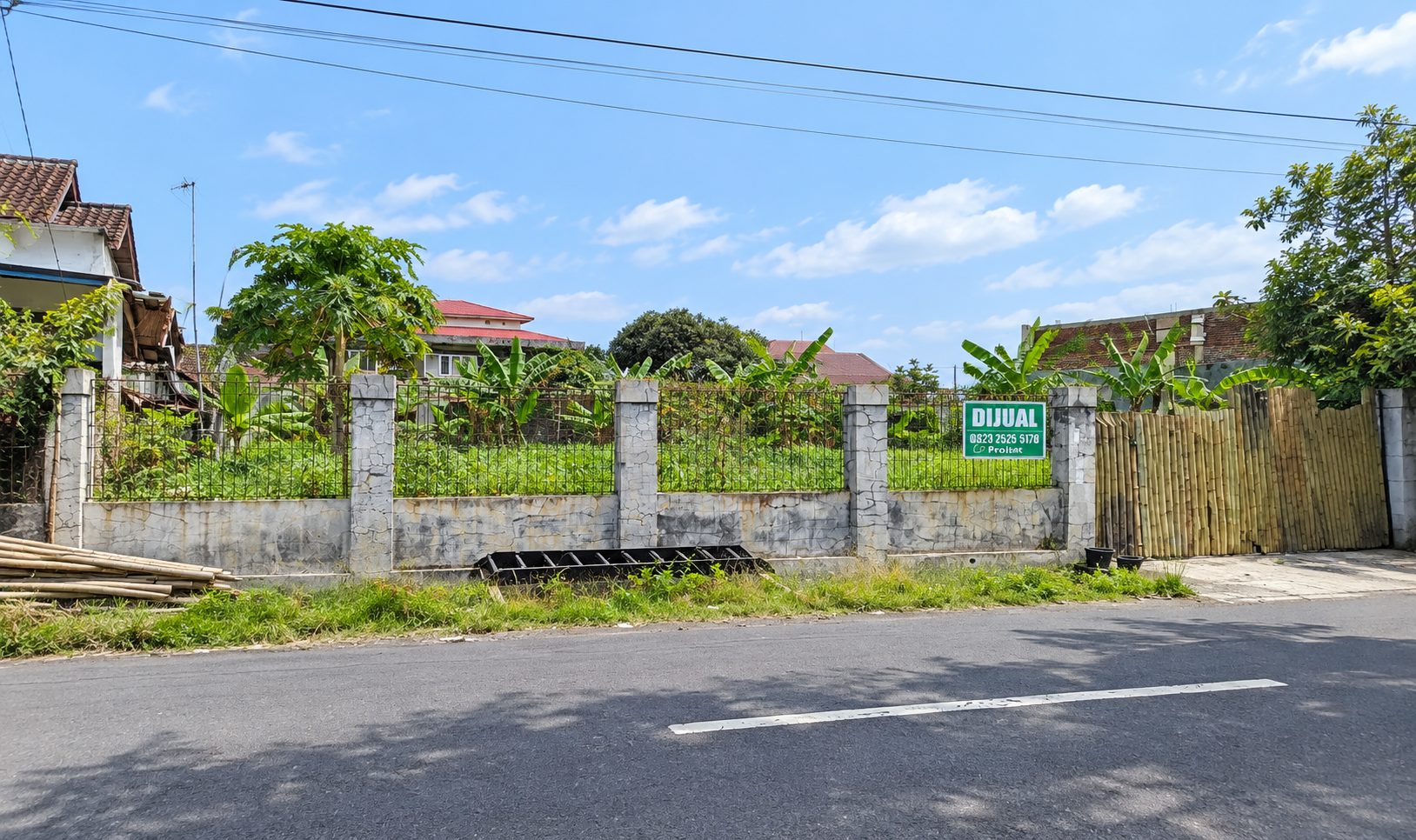 Dijual Tanah Lebar 27 Meter - Pinggir Jalan Tengah Kota Purwokerto - Pancurawis view 1