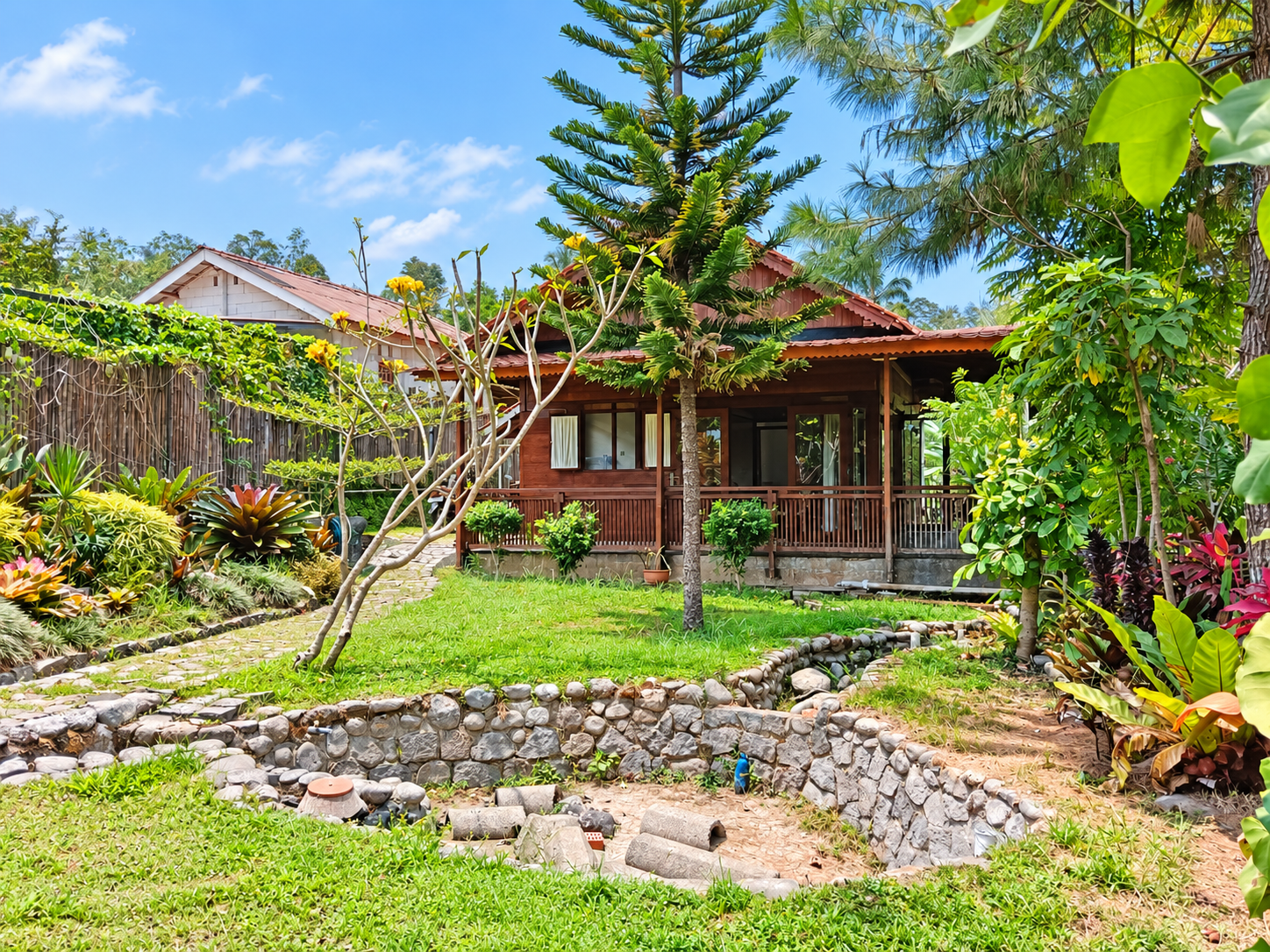 Dijual Villa Nuansa Alami View Sawah Hawa Sejuk Bonus Furniture Baturraden - Caub view 2