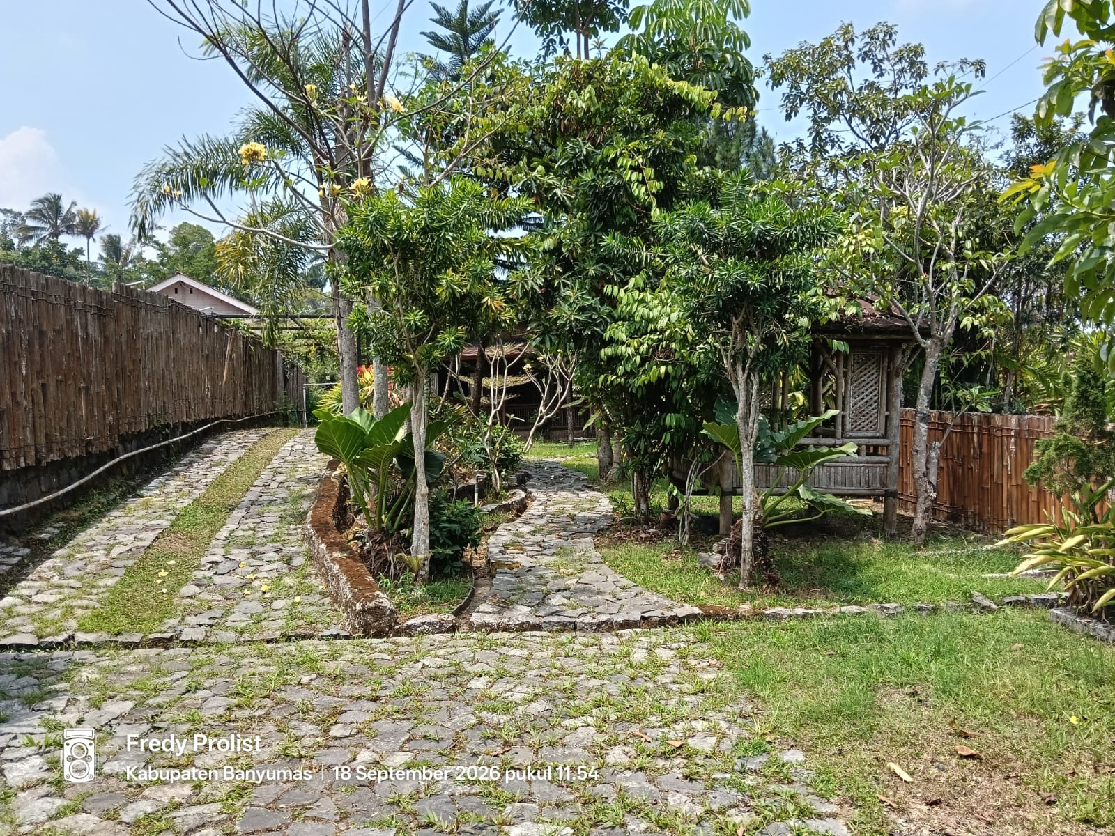 Dijual Villa Nuansa Alami View Sawah Hawa Sejuk Bonus Furniture Baturraden - Caub view 5