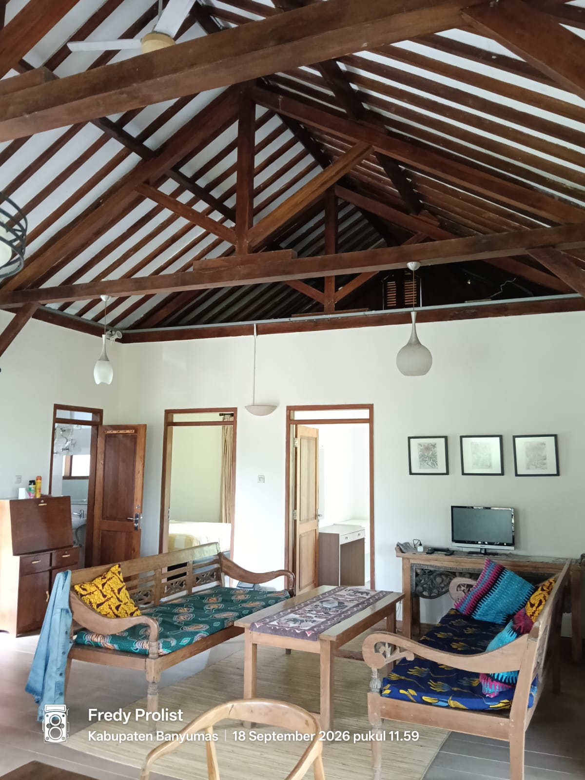 Dijual Villa Nuansa Alami View Sawah Hawa Sejuk Bonus Furniture Baturraden - Caub view 10