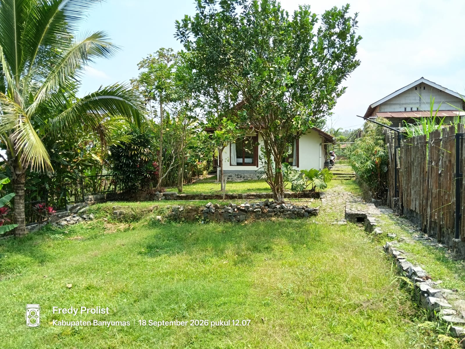 Dijual Villa Nuansa Alami View Sawah Hawa Sejuk Bonus Furniture Baturraden - Caub view 15