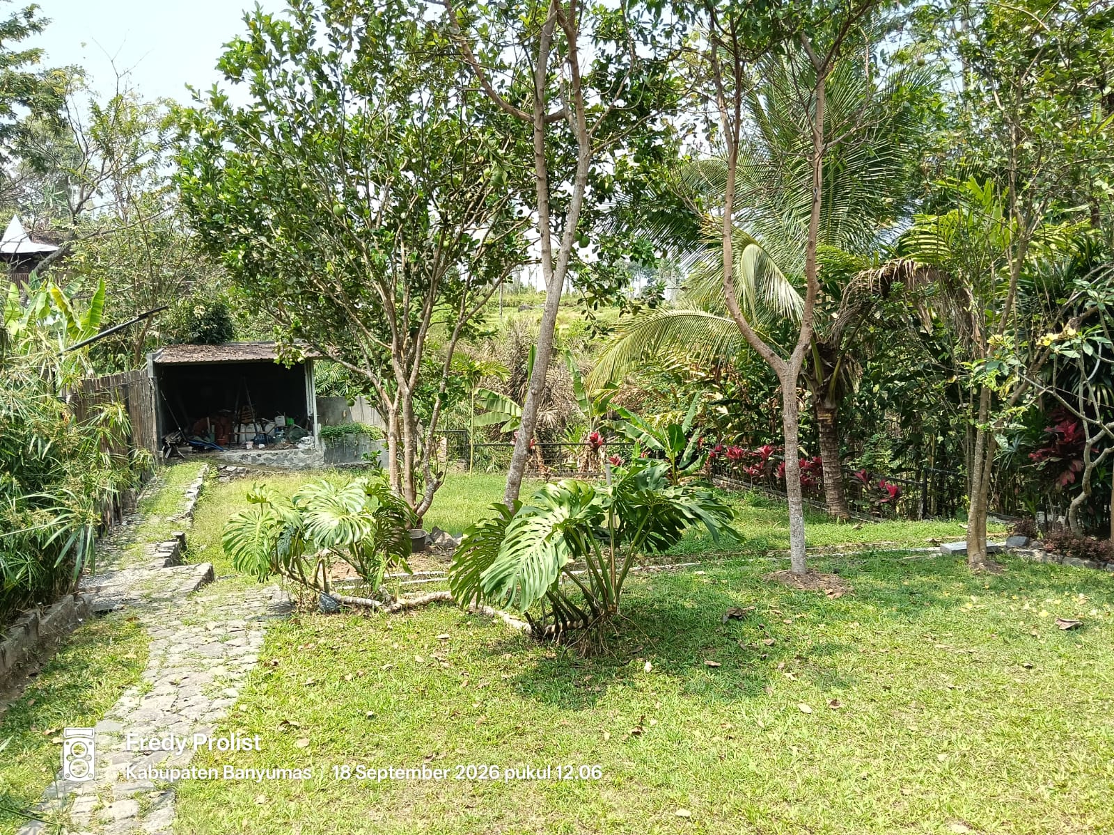 Dijual Villa Nuansa Alami View Sawah Hawa Sejuk Bonus Furniture Baturraden - Caub view 17