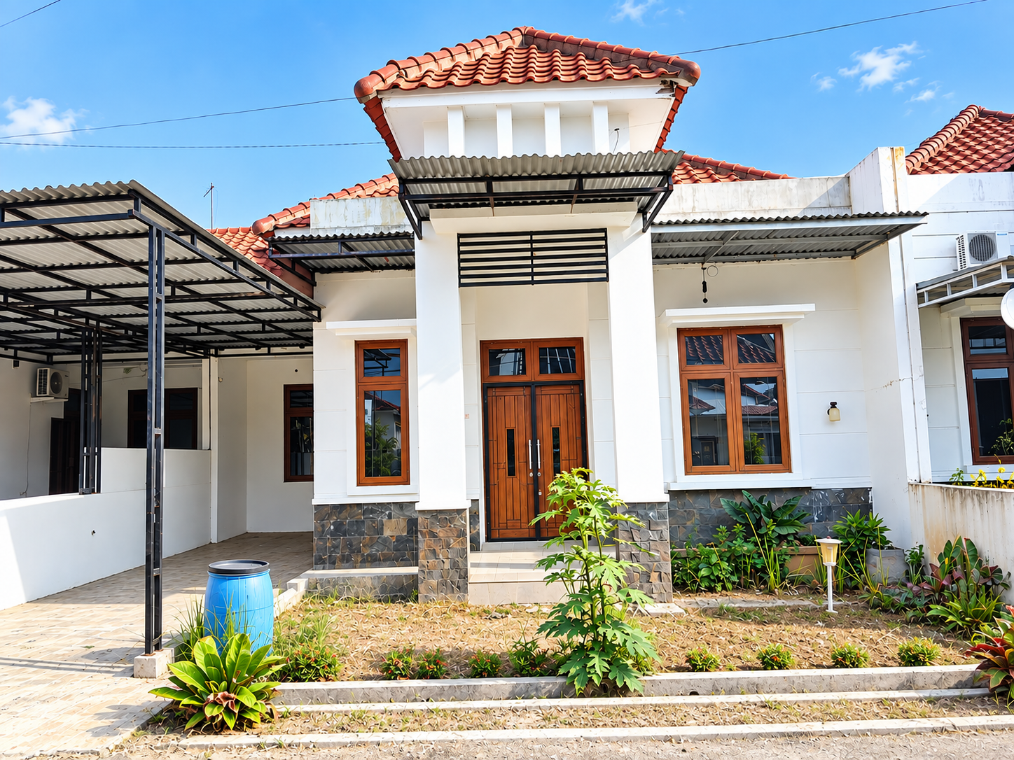 DIJUAL SEBUAH RUMAH DENGAN UDARA SEJUK DAN VIEW GUNUNG - Raffles view 1