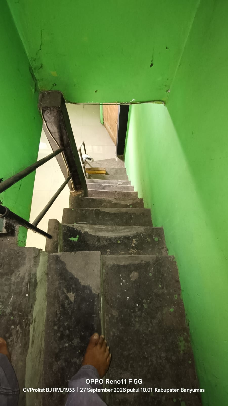  DIJUAL RUMAH HOOK 2 LANTAI, 2 MENIT KANTOR POS PURWOKERTO - Kali view 26